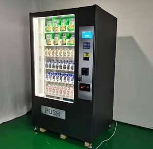 Distributeur automatique combiné pour les collations, les boissons, les paiements par carte/monnaie/espèces/application Compatible pour l'Europe, les États-Unis et la France - Product Image 4