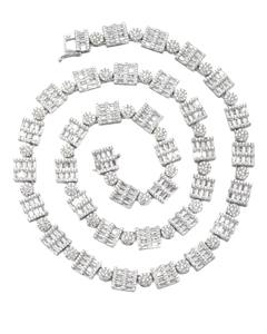 Collar de cadena cubana de moda 10K 14K oro Hip Hop Miami con diamantes VVS diseño helado para hombres y mujeres - Product Image 1