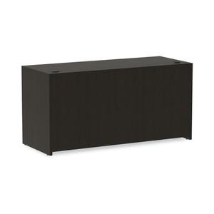 Alera ALEVA256024ES Organiseur de bureau sur pied de type Espresso, série Valencia, 59,13 po. X 23,63 pouces X 29,5 pouces Credenza Shell - Product Image 2