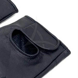 ถุงมือหนังหน้าจอสัมผัสสำหรับผู้ชาย แบบเต็มนิ้ว สำหรับฤดูหนาว เป็นมิตรกับสิ่งแวดล้อม ระบายอากาศได้ดี เหมาะสำหรับขับรถและกิจกรรมกลางแจ้ง - Product Image 5