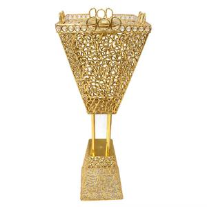 Nuevas llegadas 2k24 Ramadán decoración árabe elegante Bakhoor Metal Perfume carbón quemador de incienso titular - Product Image 3