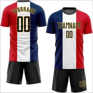 เสื้อฟุตบอลมืออาชีพ unisex เสื้อครึ่งแขนแห้งเร็วผ้าโพลีเอสเตอร์พิมพ์ดิจิตอลโลโก้ตามสั่ง100% ความต้องการสูง - Product Image 5