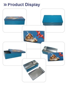 Superior Craftsmanship Rectangular Two-piece Tinplate Cans for Candy Cookie & <b>Chocolate</b> Snack Packaging - Product Image 3