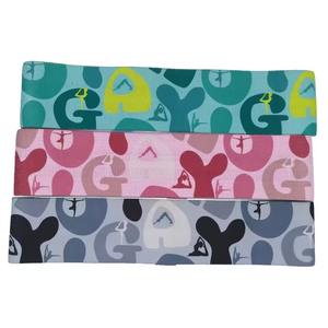 Bande de résistance pour les hanches en tissu hautement élastique, antidérapante, pour les squats, les fessiers et les jambes, logo personnalisé, bande de musculation pour les fessiers - Product Image 5