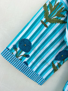 Kimono de algodón japonés Kimono de algodón puro para mujer - Product Image 3