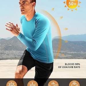 Protector de erupción de alta calidad para hombres | Camisa de manga larga con logotipo personalizado OEM | Ropa de entrenamiento y surf de compresión de secado rápido - Product Image 4