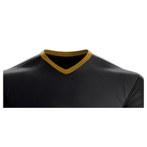 เสื้อฟุตบอลคอกลม ระบายอากาศได้ดี สำหรับผู้ใหญ่ 男女兼用 ผลิตจากโพลีเอสเตอร์ 100% น้ำหนัก 180 กรัม แห้งเร็ว รับสกรีนชื่อทีมและหมายเลข  แบบซับลิเมชั่น เป็นมิตรกับสิ่งแวดล้อม - Product Image 6