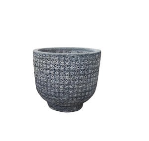 Pots à fleurs vietnamiens modernes de haute qualité, en céramique vernissée, pour la décoration de la maison et du jardin, utilisation au sol, jardinières en argile - Product Image 6