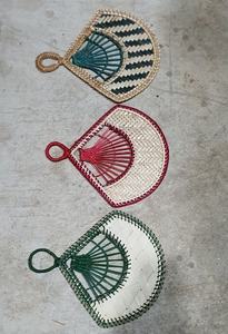 Meilleures ventes Éventail à main en bambou tissé à la main de haute qualité Souvenir fabriqué à la main Fabriqué au Vietnam Artisanat en bambou - Product Image 2