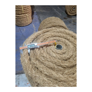 Cuerda de fibra de cáscara de coco elaborada para embalaje sostenible, decoración agrícola y presentación de productos ecológicos - Product Image 5