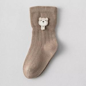 Calcetines de tubo medio de cuerpo completo de cuatro colores para mujer dulce algodón diseño Floral de moda nuevo personalizado al por mayor estilo de alta tripulación a granel - Product Image 4