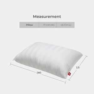 Oreiller solide confortable pour le cou en microfibre et fibre de polyester écologique doux respirant haute capacité d'absorption facile à nettoyer - Product Image 3