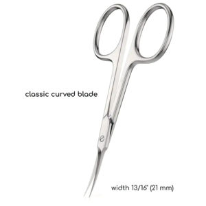 กรรไกรตัดหนังเล็บสแตนเลสอย่างดี คม ตรง ปลอดภัยต่อผิวแพ้ง่าย ทนทาน สำหรับคนถนัดขวา ปรับแต่งได้ สำหรับตกแต่งเล็บ - Product Image 4