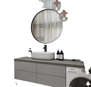 <b>Round</b> <b>Mirror</b>, Mat <b>Black</b> <b>Mirror</b>,Vanity <b>Mirror</b>,Wall - Product Image 1