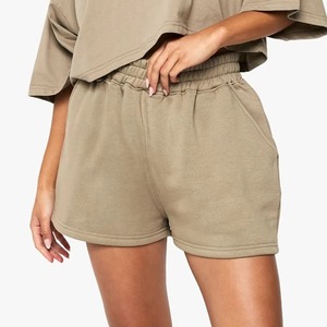 Ensemble court d'été pour femmes Ensemble casual de t-shirts courts surdimensionnés à demi-manches Ensemble deux pièces confortable en coton T-shirts et pantalons courts - Product Image 5