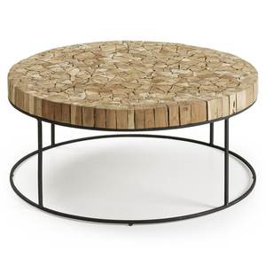 Table basse en aluminium métallique de luxe avec silhouette moderne pour des intérieurs élégants de maison et de bureau - Product Image 1