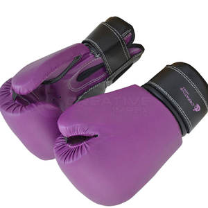Venta al por mayor Guantes de boxeo profesionales Palma de malla transpirable con correa de muñeca segura Hecho de cuero de calidad - Product Image 2