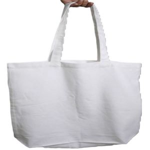 Sac fourre-tout en coton biologique 100% Calico avec logo personnalisé sac d'épicerie écologique et écologique en toile biodégradable - Product Image 6