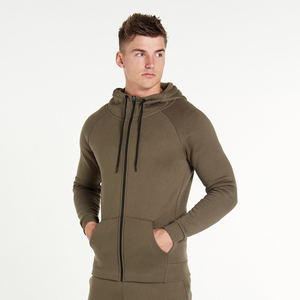Sweat à capuche zippé pour homme, respirant, écologique, hiver, 100% coton, léger, séchage rapide, logo personnalisé, impression OEM - Product Image 1