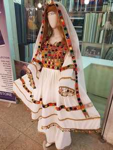 ชุดเดรสวินเทจอัฟกานิสถานราคาต่อรองได้ชุดเดรสสไตล์วินเทจผ้ากำมะหยี่มีสีและดีไซน์ตามสั่ง - Product Image 4