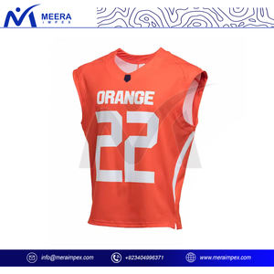 Ensemble de vêtements de sport de crosse haute performance Maillots et shorts d'équipe adultes personnalisés avec durabilité et flexibilité améliorées - Product Image 3