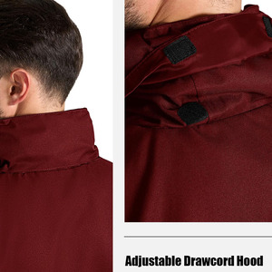 Veste de randonnée imperméable à capuche pour hommes, tendance, en tissu de qualité supérieure, douce et texturée, très vendue - Product Image 3