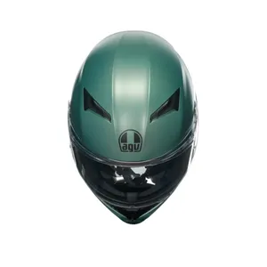 หมวกกันน็อกรถจักรยานยนต์เต็มใบสีเขียวสำหรับ K3ขาวดำผลิตในอิตาลี - Product Image 3