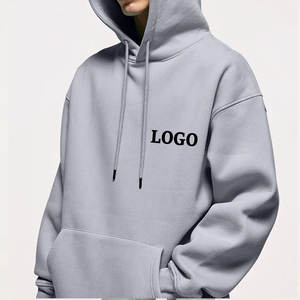 Comprar personalizado de alta calidad de algodón de peso pesado sudaderas con capucha al por mayor en blanco personalizado polar pulóver de gran tamaño los hombres chándal - Product Image 1