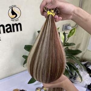 Extension de cheveux humains à Double Drawn, 100% cuticules, lévien, kératine, i-tip, bon marché, vente en gros - Product Image 5