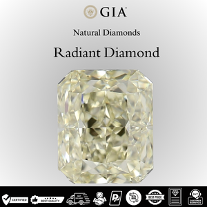 Diamants naturels en vrac certifiés Fancy Light Yellow 1,00 carat, taille Radiant, VS1, pour bijoux certifiés India SHREERAJ SOLITAIRE - Product Image 3
