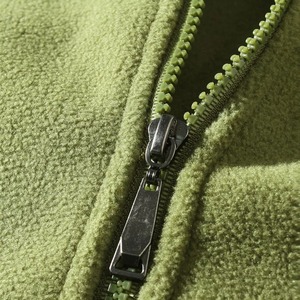 Offres Spéciales 2024 veste polaire élégante de qualité supérieure à fermeture éclair complète avec côtes Pour hommes avec col et manchette - Product Image 6