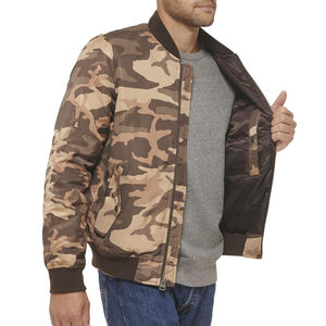 Vente en gros de blouson coupe-vent imperméable en nylon avec logo personnalisé de haute qualité blouson aviateur pour hommes Service OEM - Product Image 5