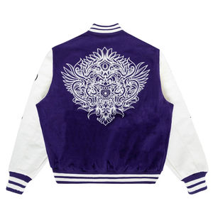 Chaqueta de Béisbol Ligera de Lana para Hombre de Alta Calidad, Chaqueta Universitaria Hecha a Mano con Logotipo Personalizado, Estilo Urbano, Chaqueta Barata al por Mayor para Hombre - Product Image 6