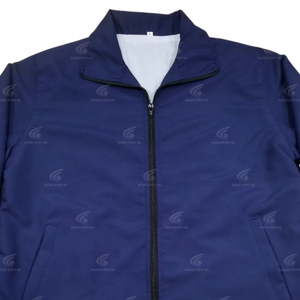 100% Micro Polyester tissu amical hiver Street Wear hommes personnalisé deux pièces survêtement ensemble nouveau Design intérieur doublure - Product Image 1