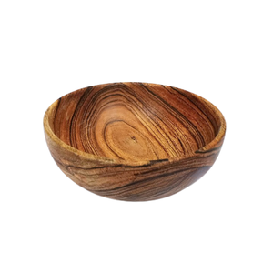 Tazón Artesanal de Madera SUAZ, Hecho a Mano, en Tamaños Personalizados, Tazón Redondo de Madera 100% Premium, Tazón de Madera al por Mayor - Product Image 2