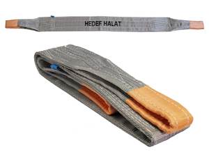 สายรัดแบบแบนสำหรับสลิงยกของโรงงาน100ตาและตาทำจากโพลีเอสเตอร์1T 2T 3T 4T 5T 6T 8T 10T 12T - Product Image 6