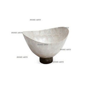 Tazón Decorativo de Acero Inoxidable con Base de Latón, Tamaño Personalizado, Forma Redonda, Tazón para Servir Alimentos en India - Product Image 2
