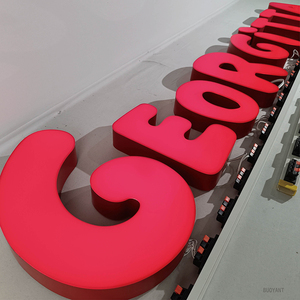 3D LED <b>Logo</b> Board Customized LED Signage Outdoor Advertising Letter Sign LED lighting Business Sign - Product Image 1