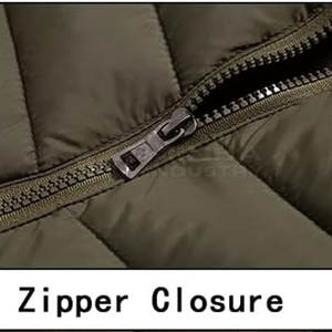 Servicio OEM Diseñe su propio Chaleco de invierno acolchado para hombres Chaleco de invierno acolchado de moda de alta calidad - Product Image 4