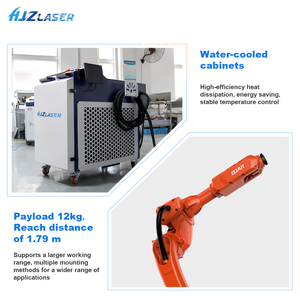 روبوت لحام أوتوماتيكي عالي الجودة بـ <span class=keywords><strong>6</strong></span> محاور، طقم ذراع روبوت إلفين HJZ بالليزر - Product Image 4