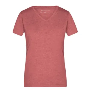 T-shirt personnalisé pour femmes en tissu heather pour le merchandising, t-shirts promotionnels - Product Image 4