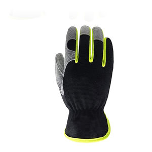Nouveau design Gants de travail en cuir de chèvre de vache Gants de conducteur Anti-coupure Fonctions anti-impact Gants de sécurité générale - Product Image 3