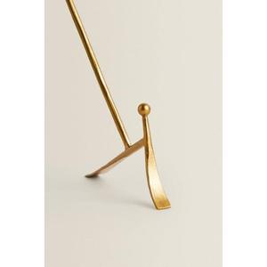 Portalibros de metal de diseño vintage antiguo para cocina u oficina acabado dorado pulido para obtener de la colección de diseñadores - Product Image 6