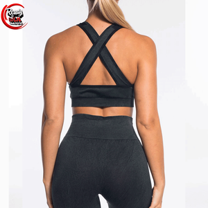 Mujeres Gimnasio Fitness Conjuntos Venta al por mayor Ropa de atletismo Ropa de entrenamiento Activewear Seamless Mujeres Active Wear - Product Image 2