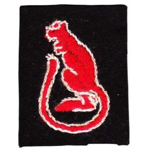 Parche de la bandera británica Union Jack, estilo camuflaje discreto. - Product Image 3