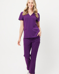 ชุดพยาบาลสำหรับผู้หญิงชุดสูทสำหรับโรงพยาบาลพยาบาลสั่งตัดตามราคาโรงงาน - Product Image 3