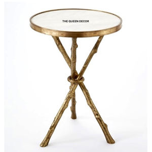 Table en marbre blanc au design unique pour la décoration d'hôtels et de restaurants, table en marbre de qualité supérieure à prix de gros - Product Image 2