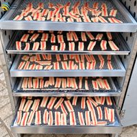 Déshydrateur alimentaire électrique commercial de haute qualité à 10 plateaux, en acier inoxydable, four de séchage avec contrôle numérique de la température