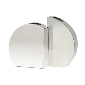 Vase Simple noir avec détails en or parfait pour le bureau d'étude de la chambre salon salon et cadeau créatif ou utilisation décorative - Product Image 6