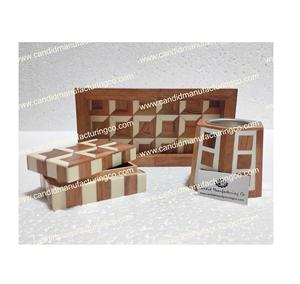Quemador de incienso de madera Madkhan, juego de regalo, incrustaciones de perlas Madre, embalaje en caja para Benzoin Oud Ambergris, Océano religioso de bergamota - Product Image 4
